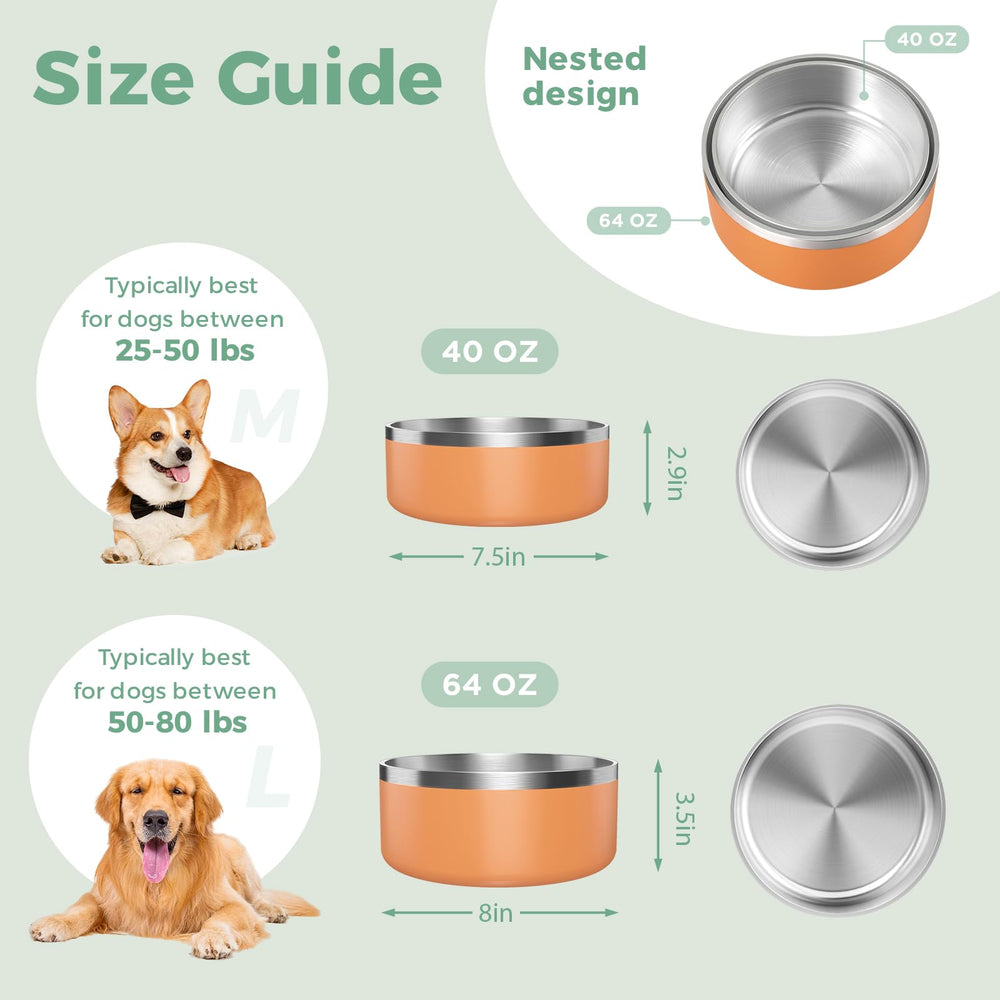 LIHONG 64oz orange stainless detail showing rustproof surface.