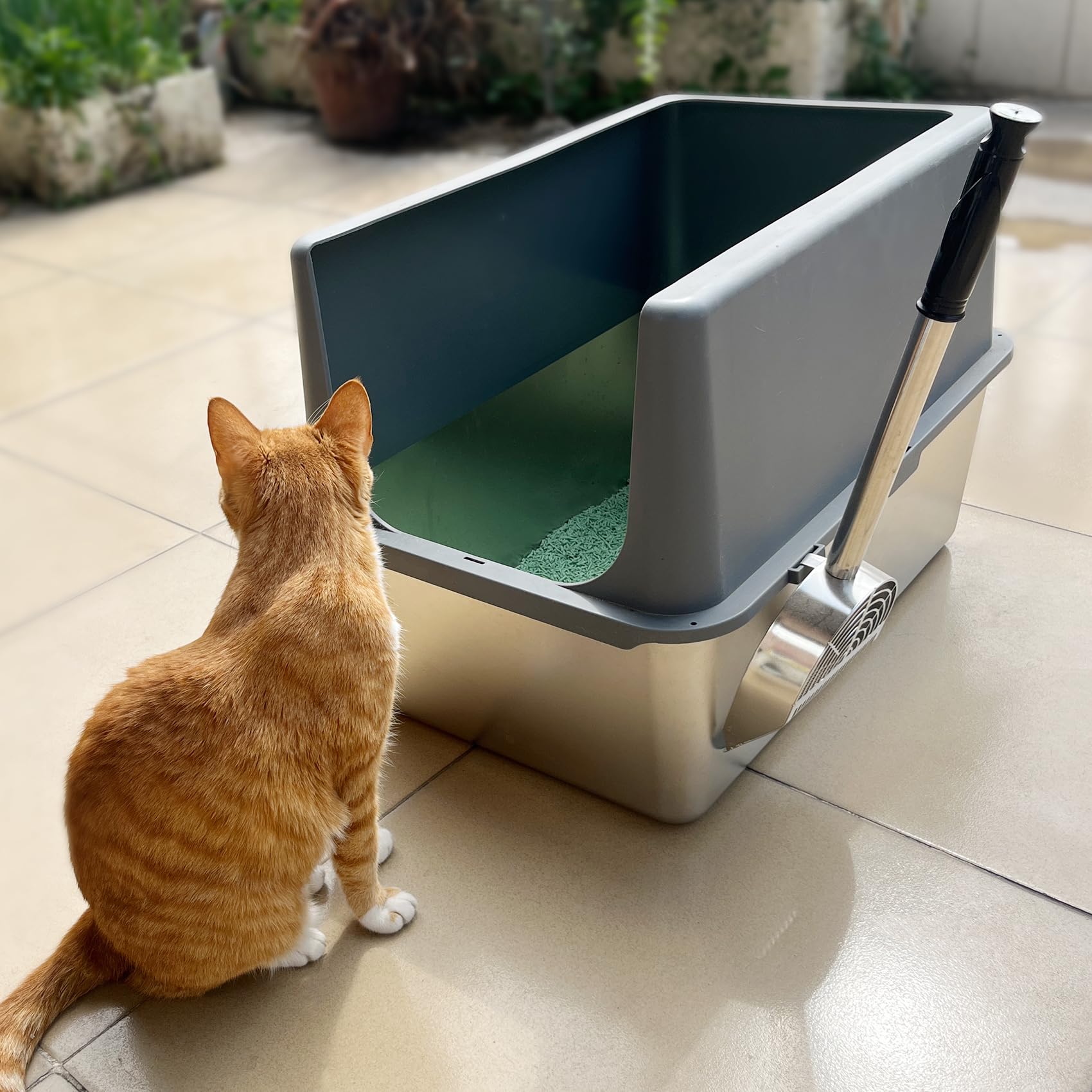 LIHOOOOM dual-hole sifting design speeds waste separation across litter types