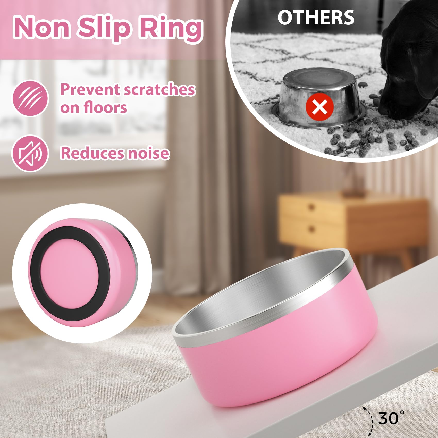 LIHOOOOM non-slip floor protection helps keep surfaces safe.