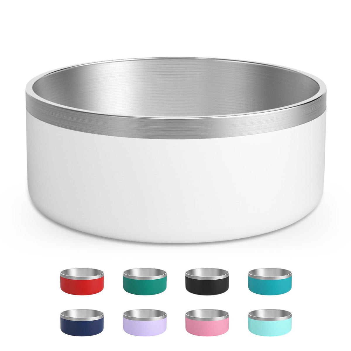 LIHOOOOM stainless steel dog bowl offers durable meals and easy cleaning