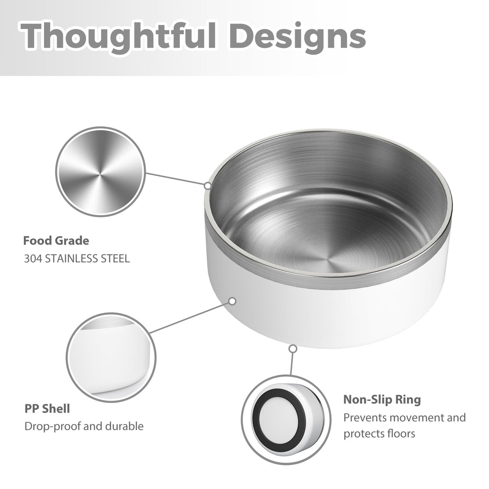 LIHOOOOM two-size option fits different breeds and appetites