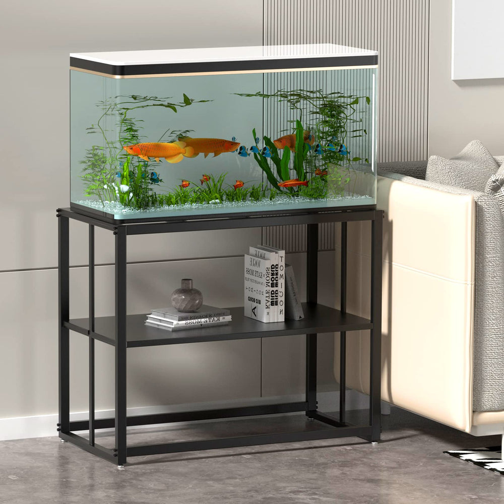 Likeem aquarium stand in home or office decor setting