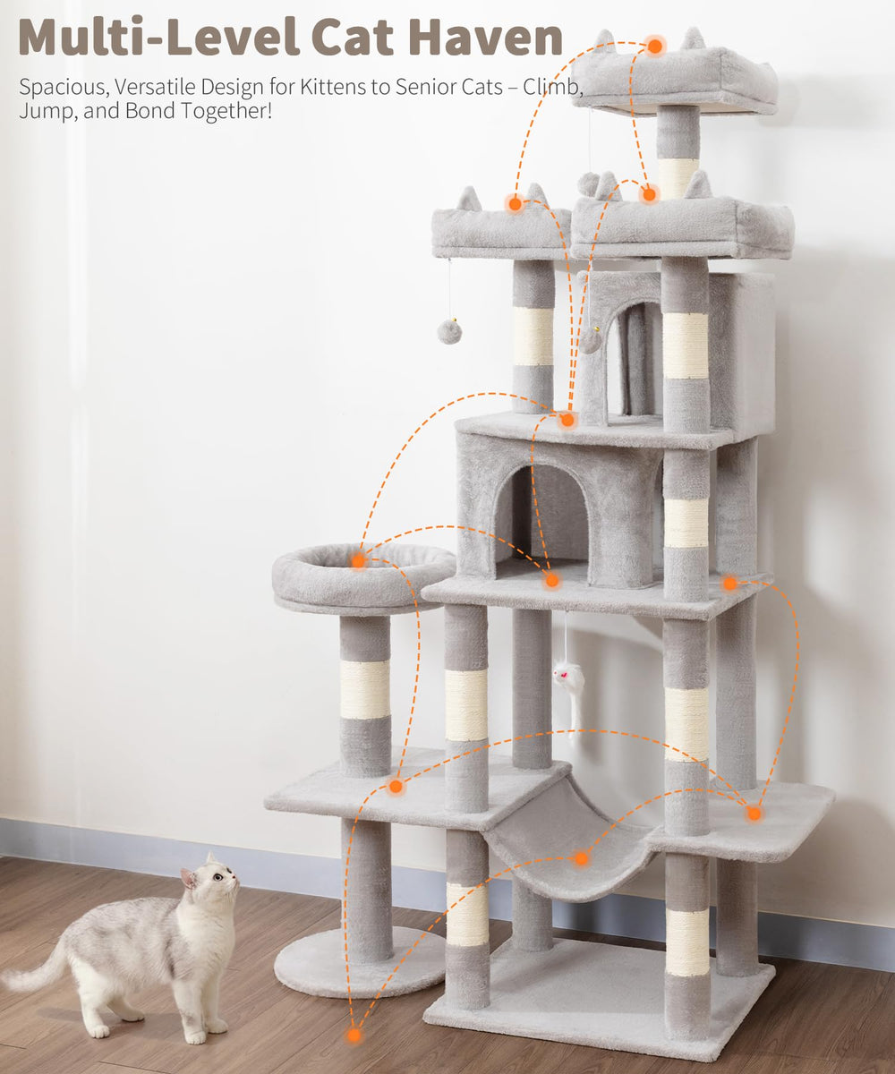 LIKISAK PMT03GY FSC-certified wooden shelves ensure sturdy construction.