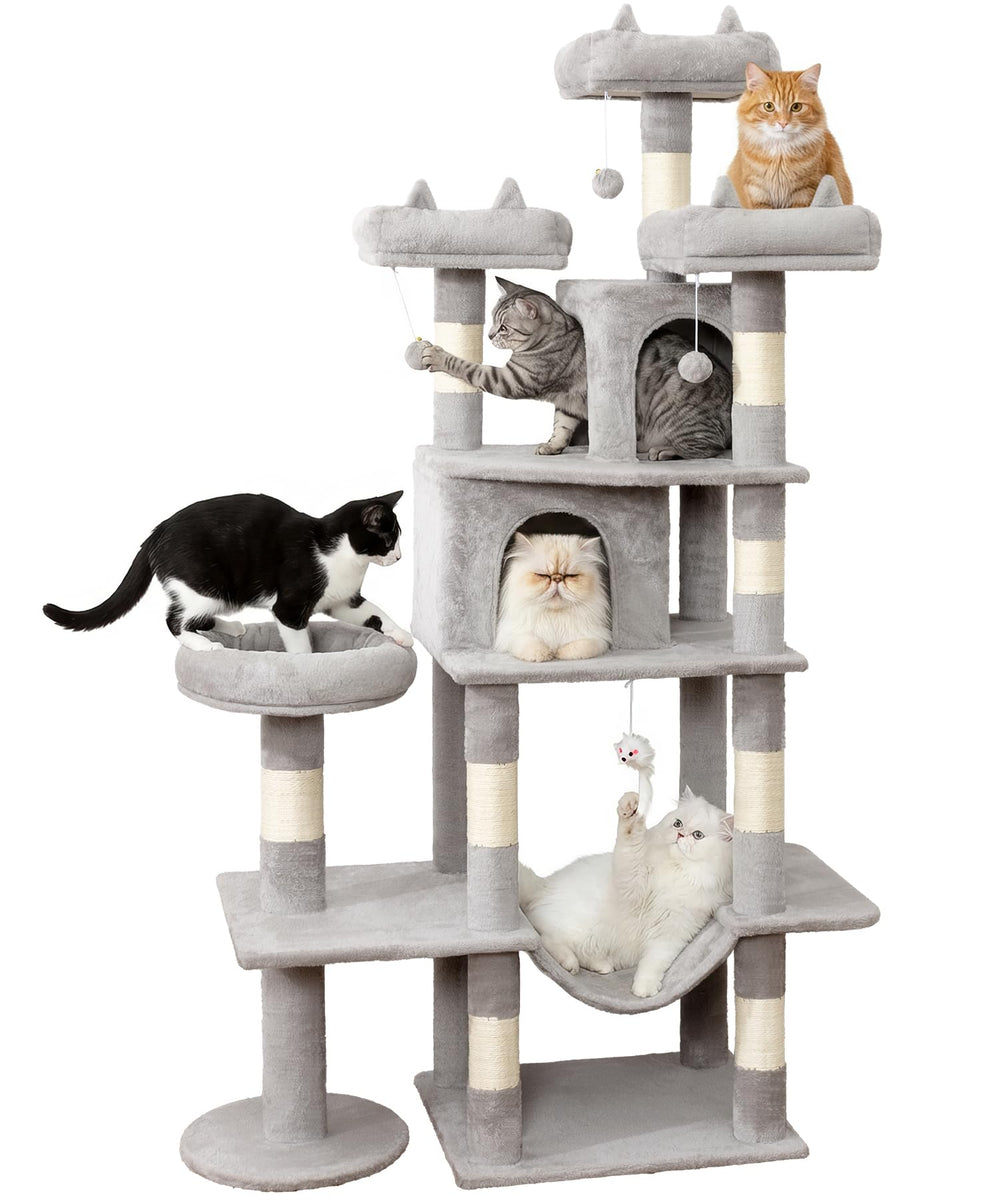 LIKISAK PMT03GY multi-cat ready design fits homes with several cats.