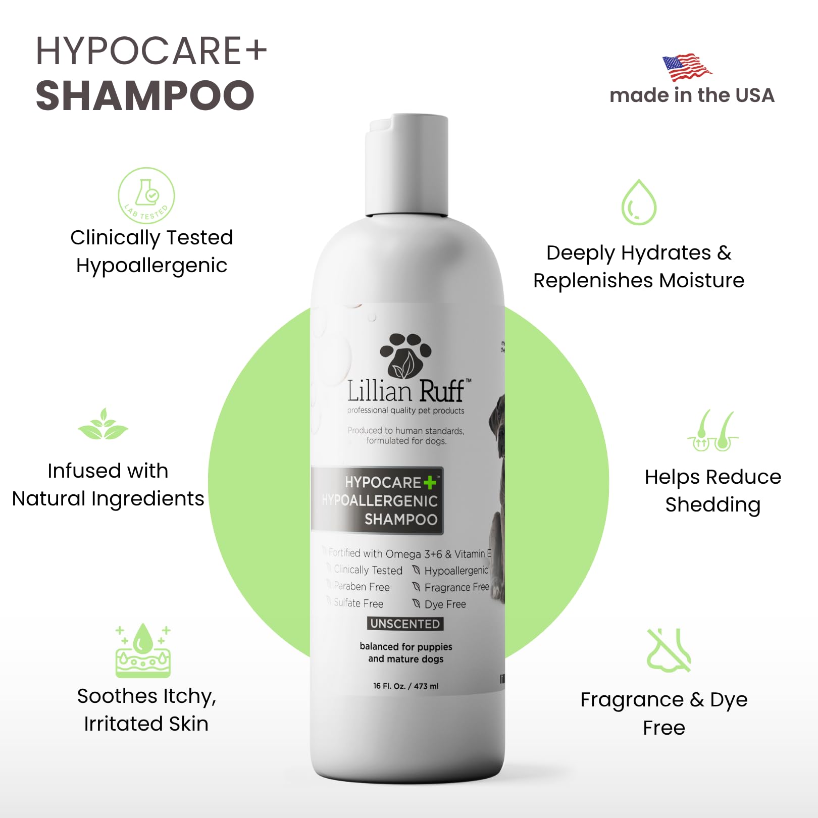 Aloe and coconut oil blend from Lillian Ruff supports skin barrier and hydration.