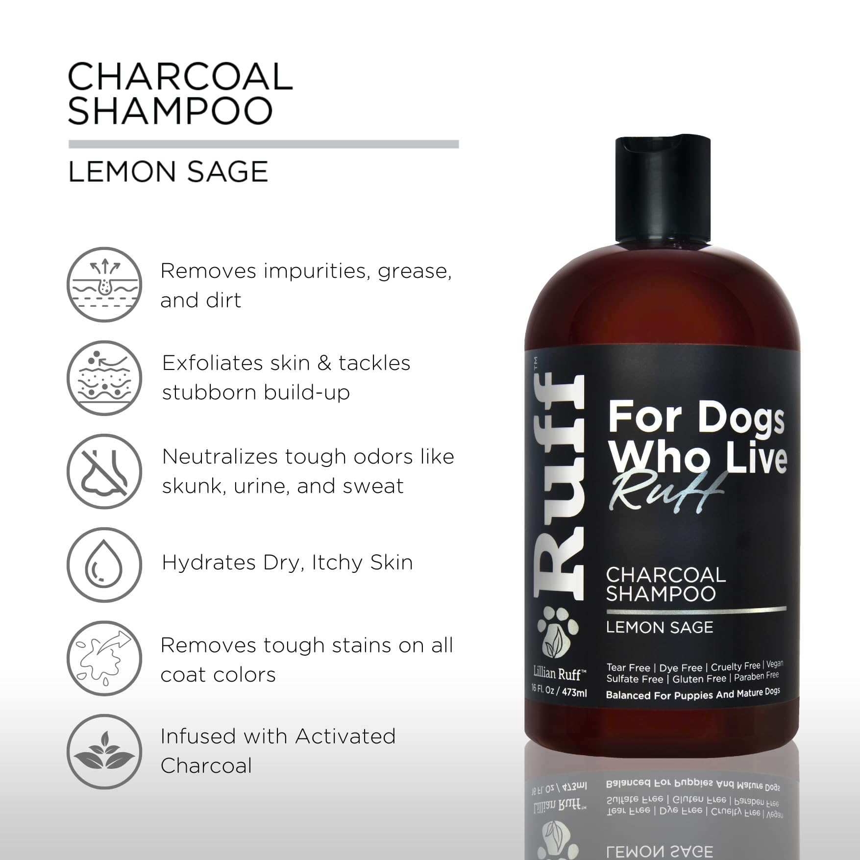 Lillian Ruff lemon-sage fragrance demonstrates refreshing application after a bath