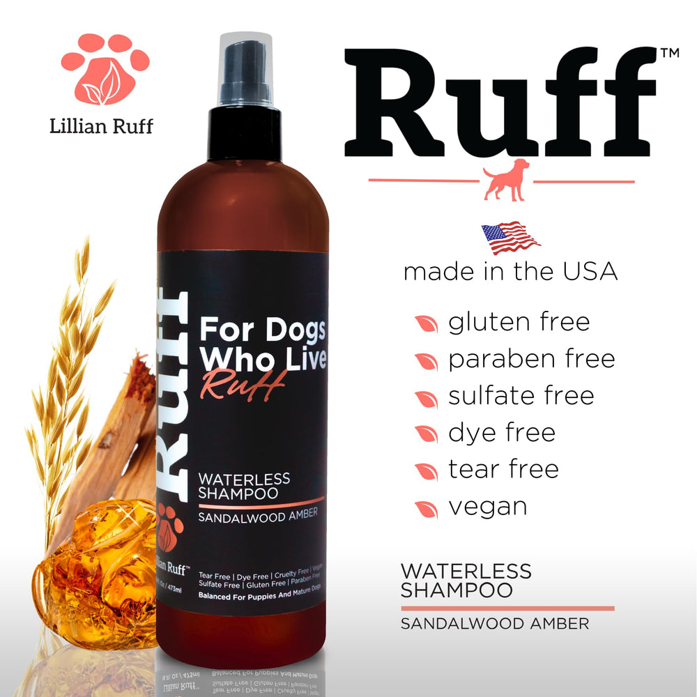 Ruff by Lillian Ruff Lemon Sage odor-elimination for fresher coat