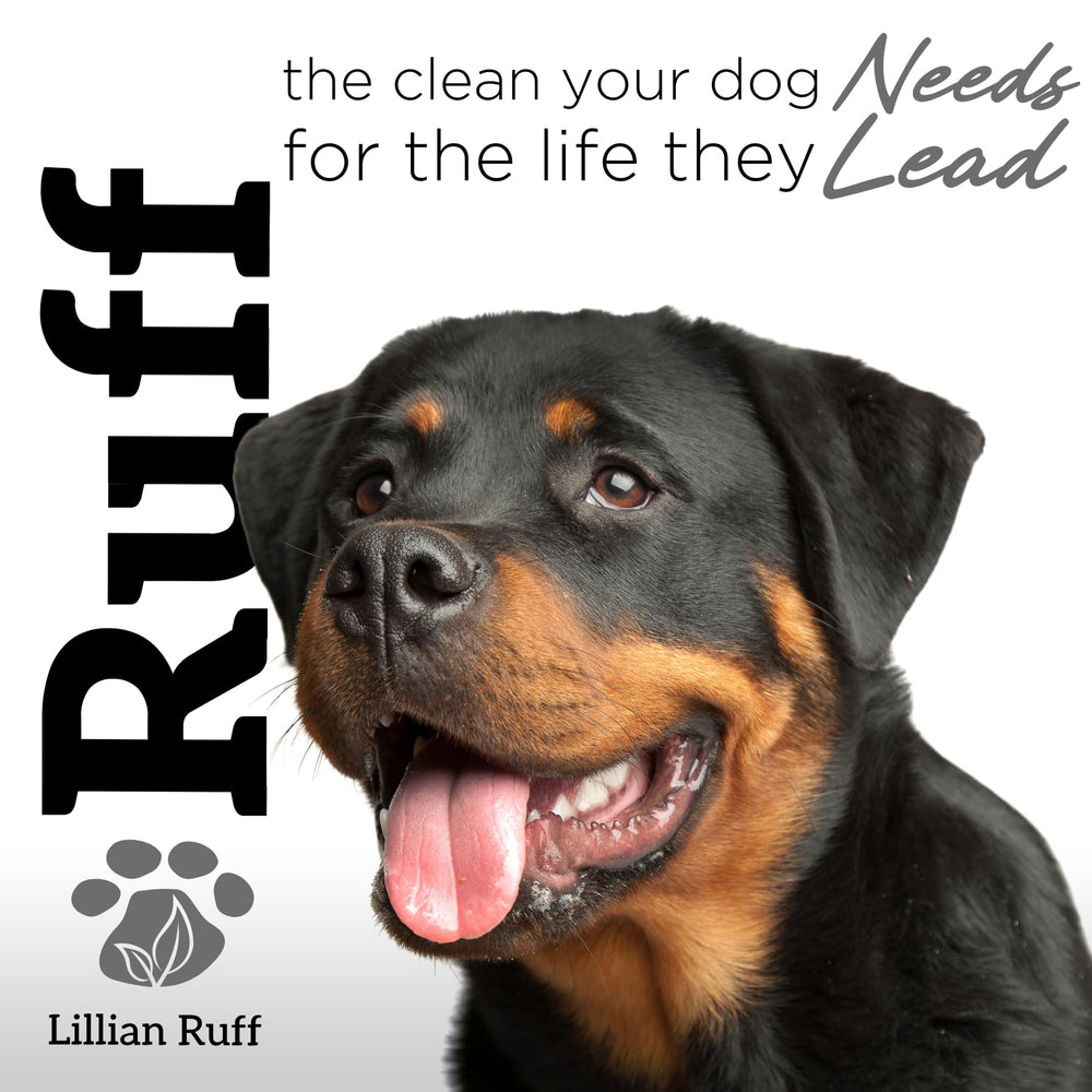 Lillian Ruff pH-balanced formula supports healthy coats and balanced skin after grooming