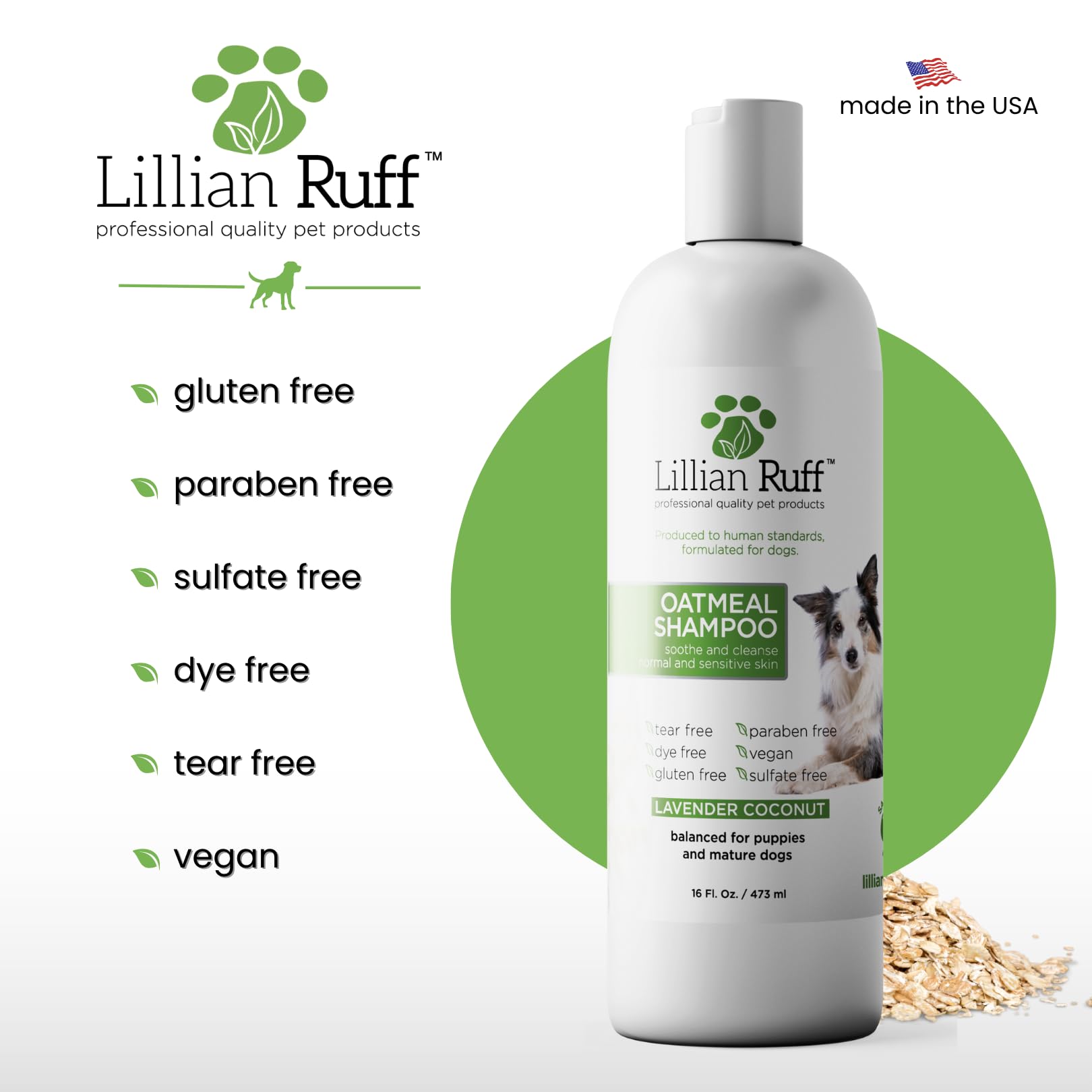 Lillian Ruff PRO shampoo coat closeup showing soft fur.