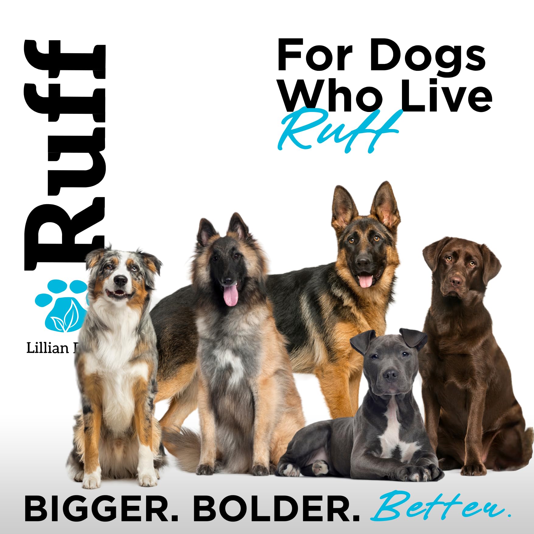 Lillian Ruff conditioner supports comfortable grooming for dogs.