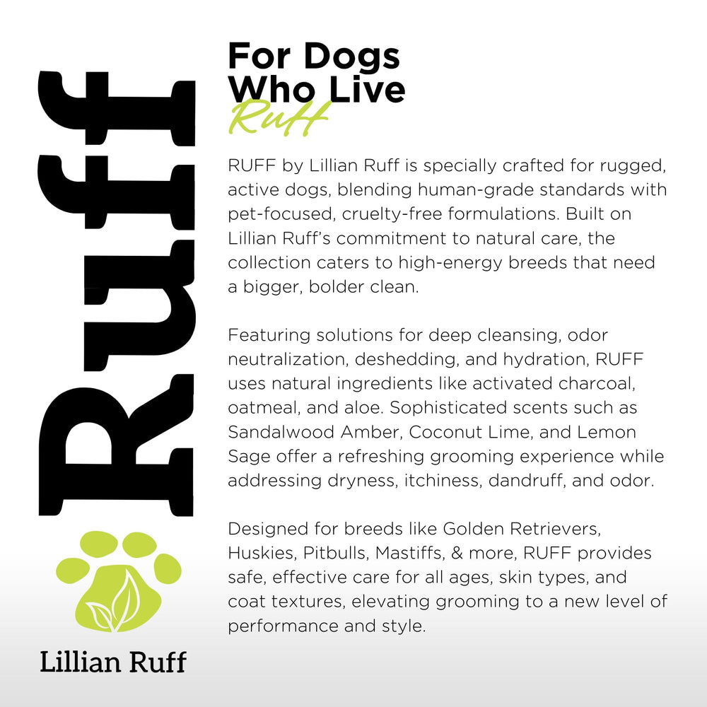 USA-made Lillian Ruff label signaling quality and safety standards.