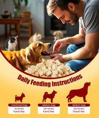 LILSNOOTS chicken topping crumble over kibble enhances meals.