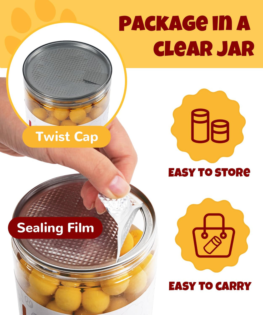 LILSNOOTS quail egg yolk snack suitable for multi-pet households.