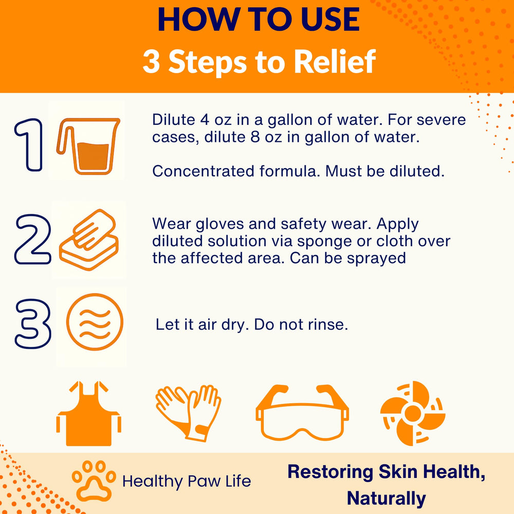 Dip dries naturally; no rinse required.