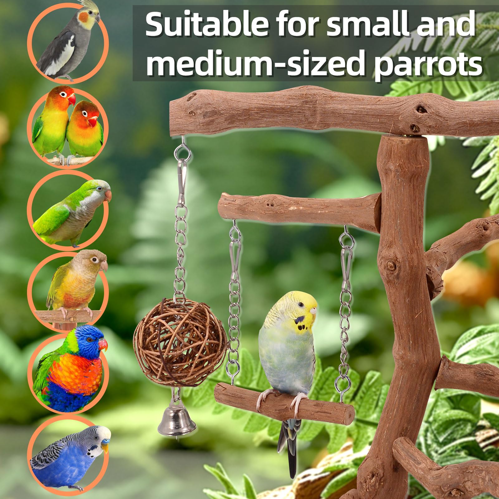 LIMIO chew toys promote beak exercise and satisfy chewing instincts