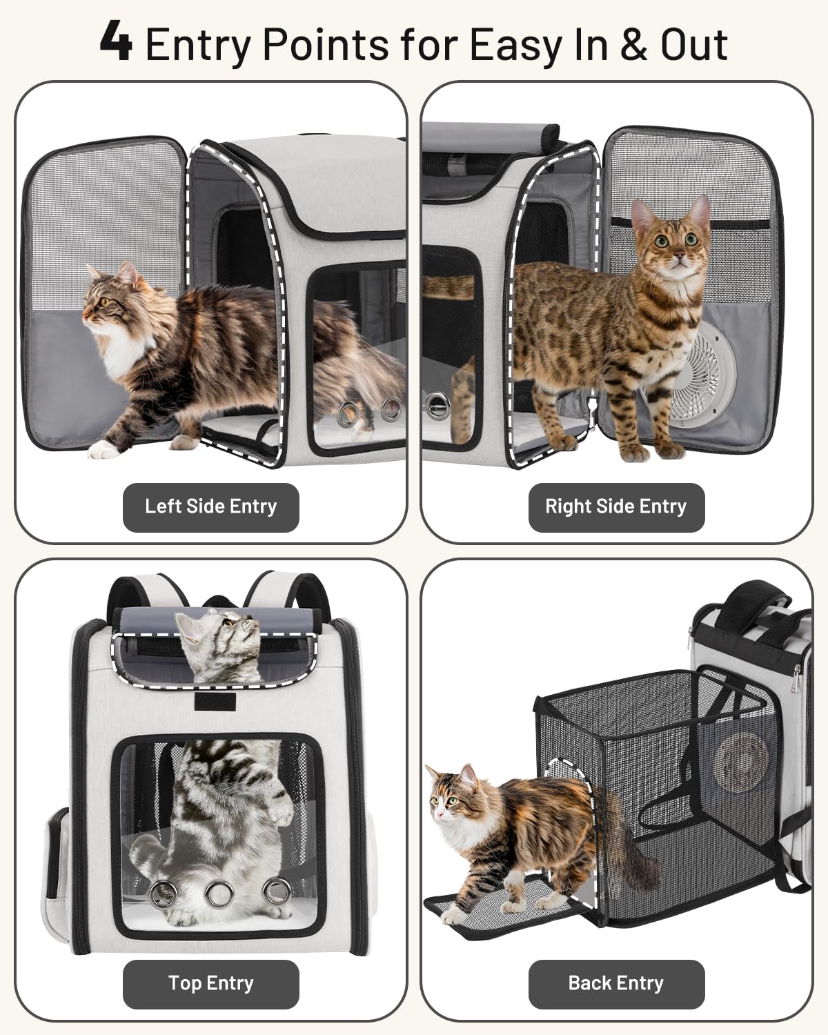 LINCAE ergonomic carry system reduces fatigue during trips