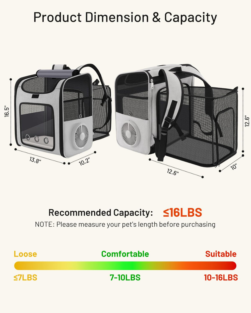 LINCAE backpack with heating pad provides cozy warmth during travel