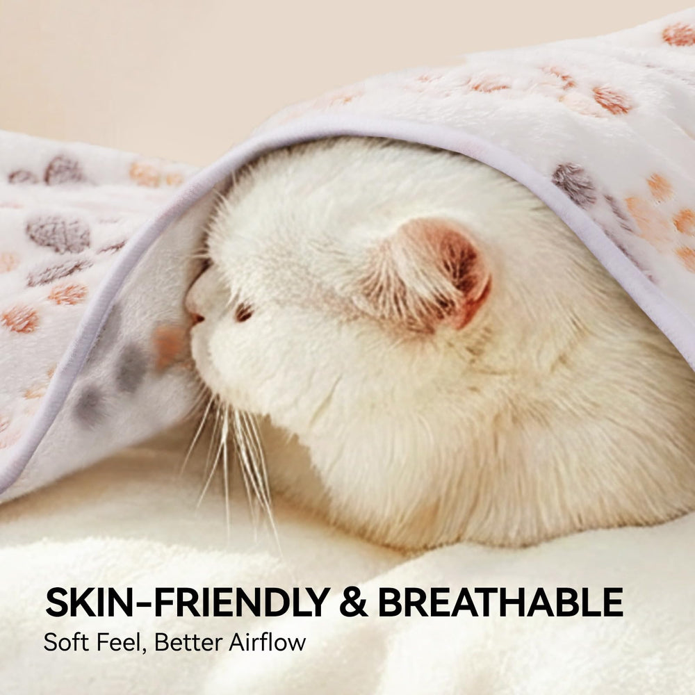 LINENLUX three-pack blankets in varied sizes for multi-pet households.