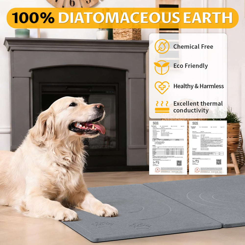 Linidcoud stone feeding mat two-pack demonstrates layout flexibility
