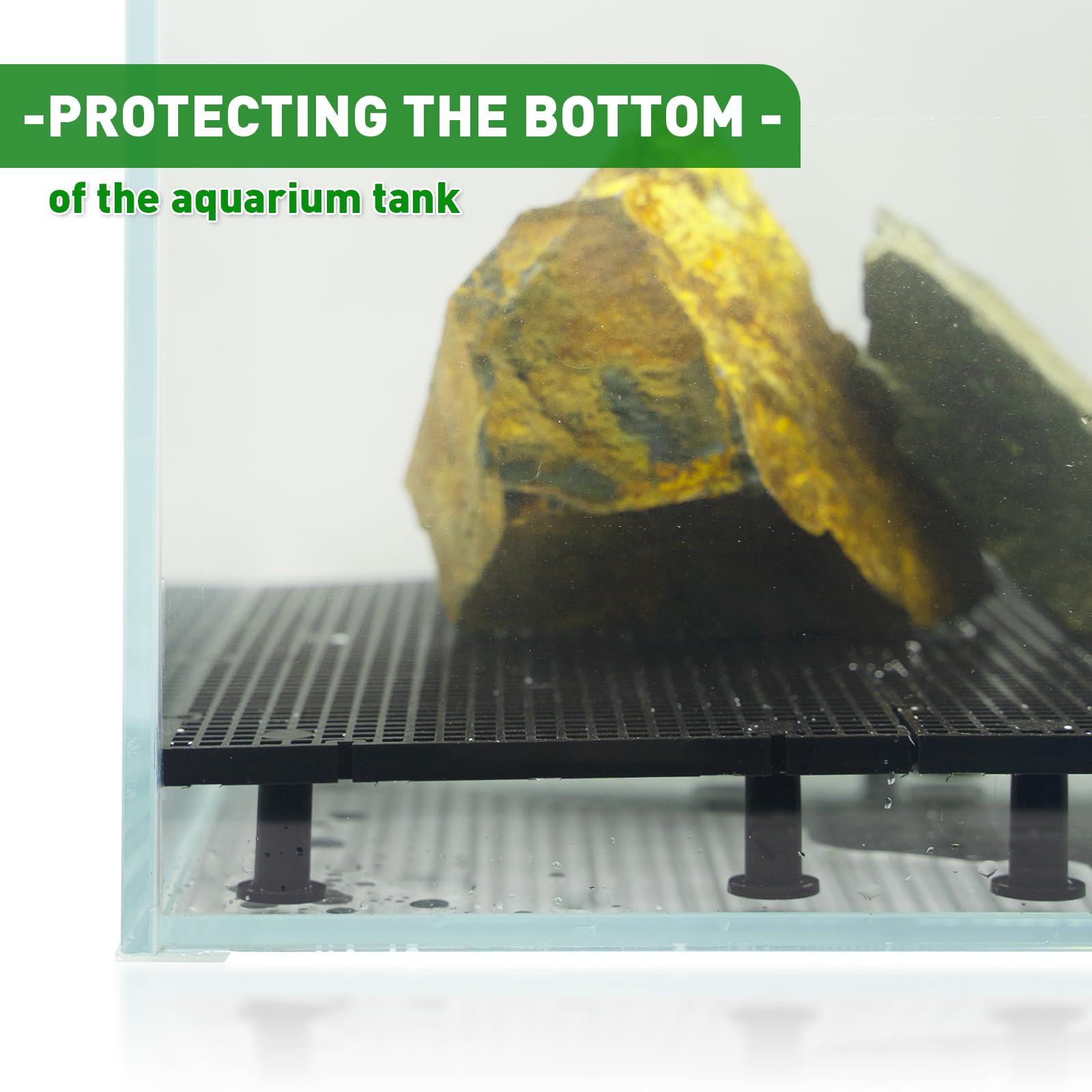 LINLAN PVC aquarium grid material resists corrosion in freshwater and saltwater.