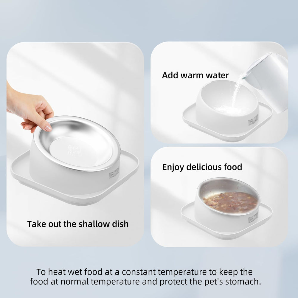 Linshanmin spill-resistant base helps keep floors clean during mealtimes