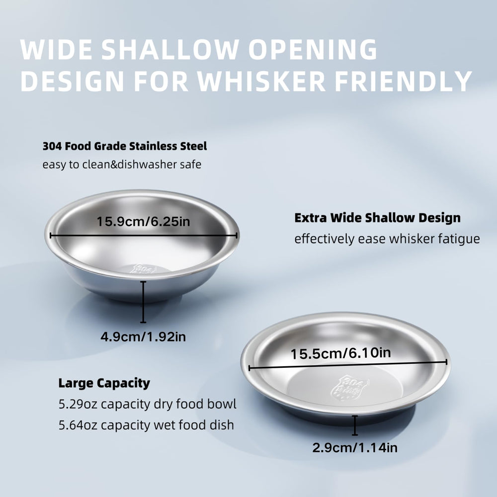 Linshanmin tilted 15 degree design keeps food centered for easy access
