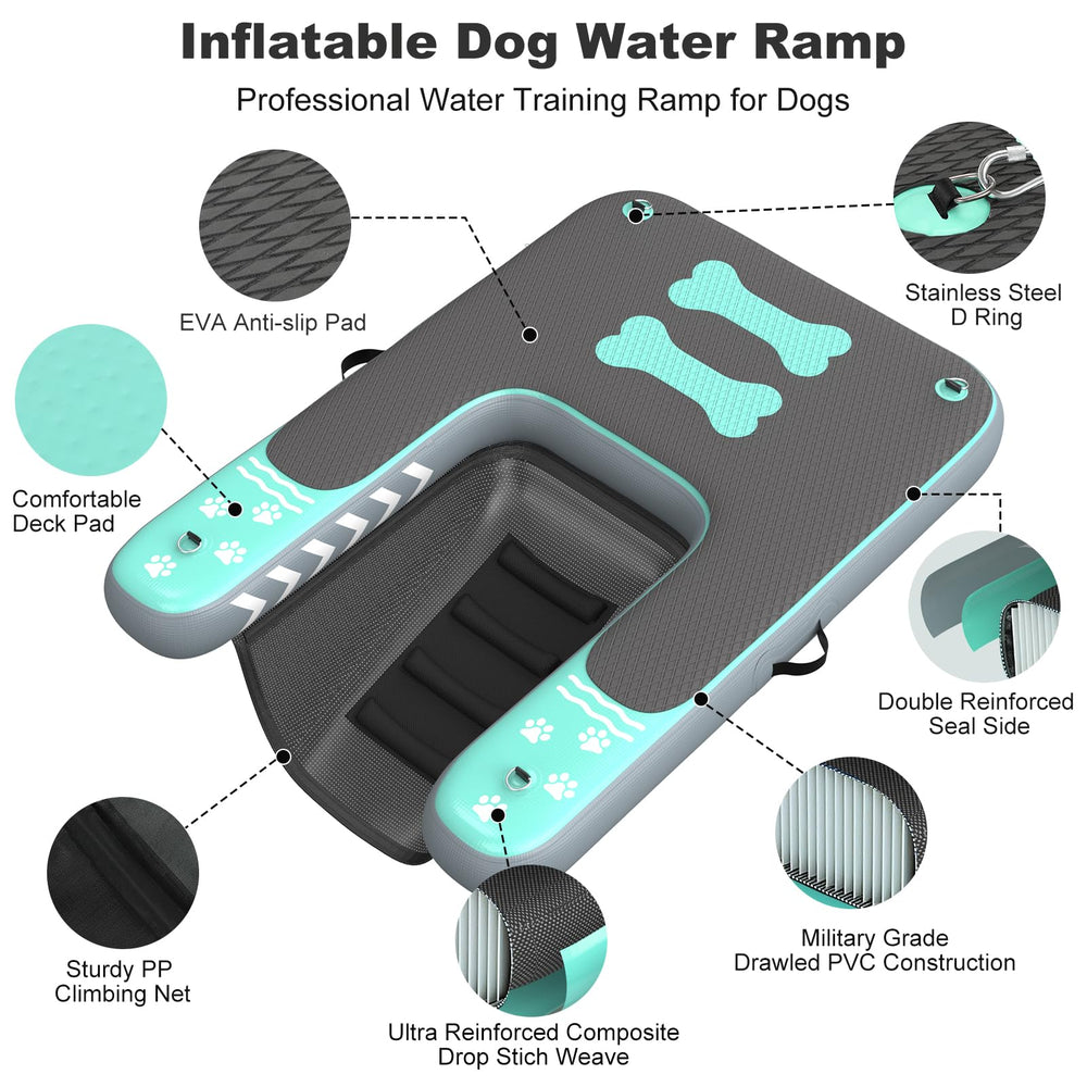 Linvivon compact portable dog ramp designed for easy transport