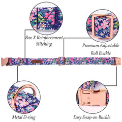 Durable cotton fabric and alloy hardware for daily wear.