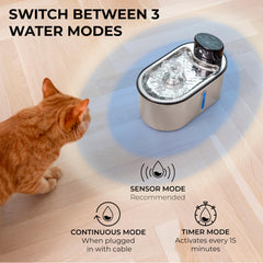 LIPPUP dual-flow modes demonstrate gentle stream and bubbling options.