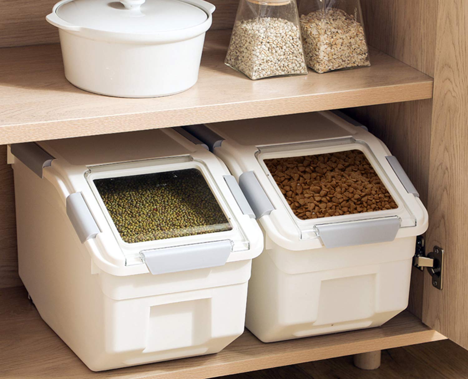 LISM hidden wheels for effortless movement in the kitchen