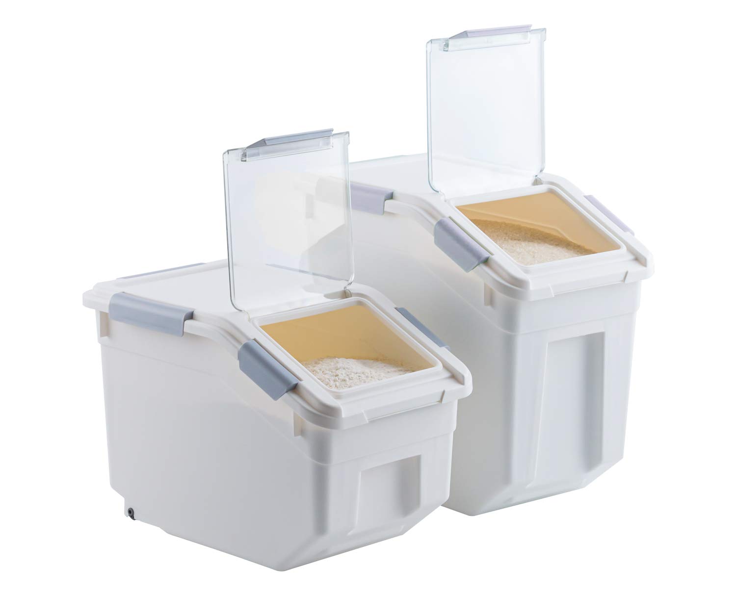 LISM multifunctional bin for dog food, treats, and cereals.