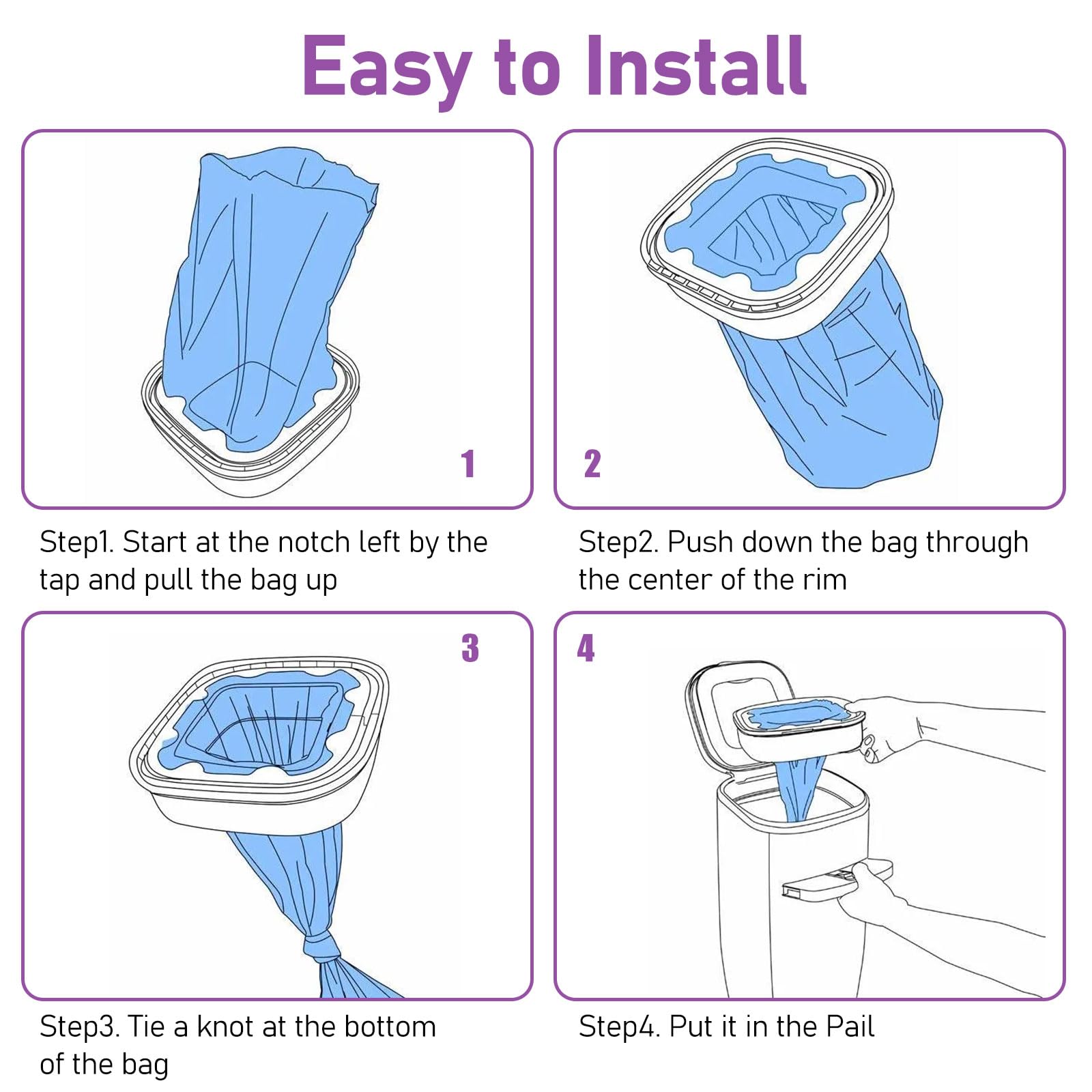 Lisyee 8-pack packaging ready-to-use cat litter refills