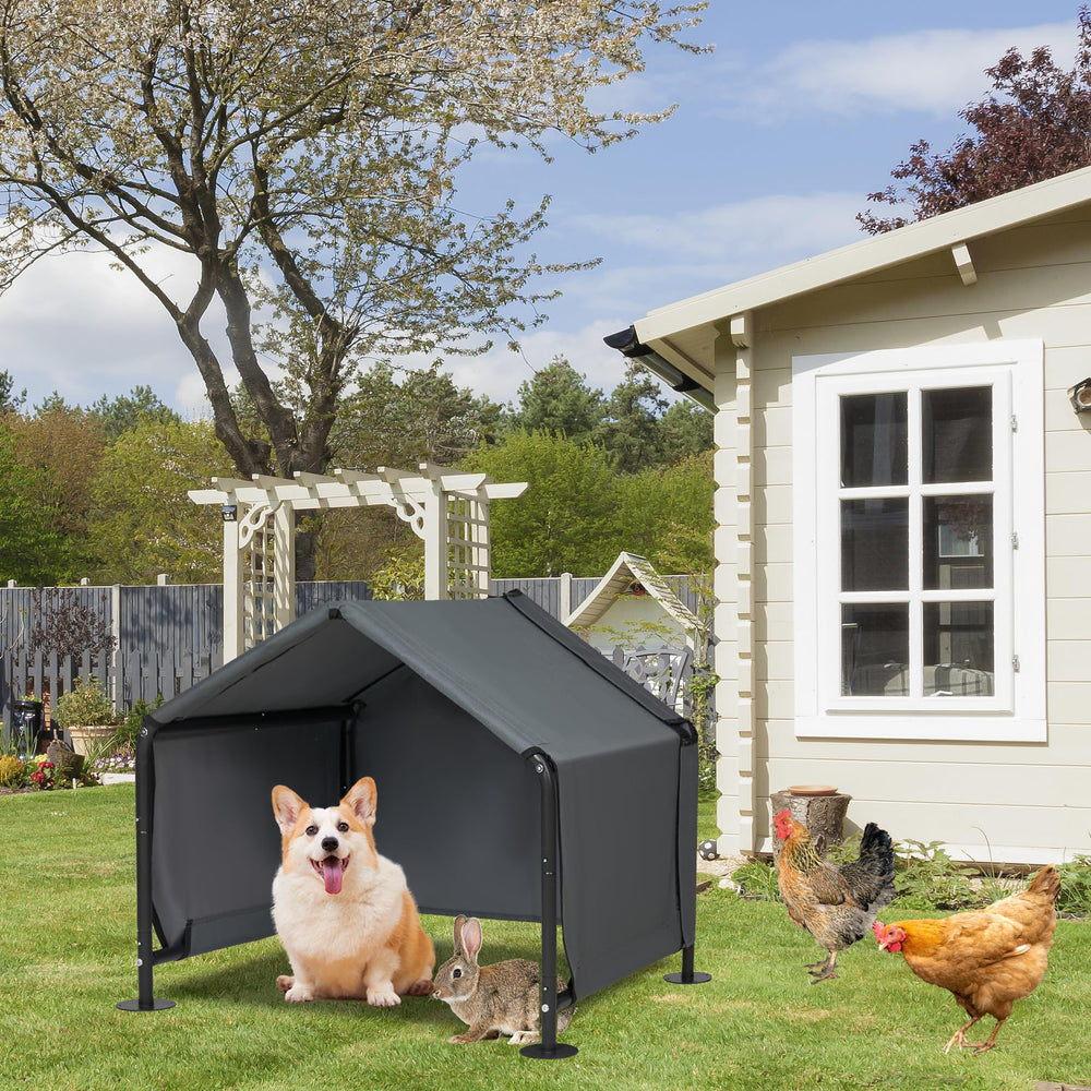 LitaiL waterproof canopy shelter protects from sun and rain