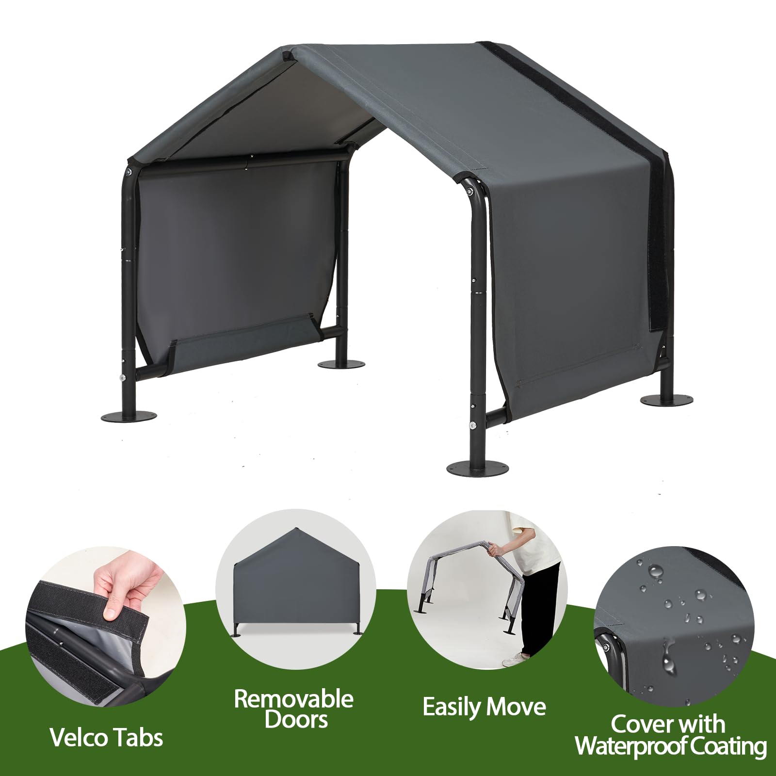 LitaiL garden setup used as multipurpose outdoor shelter