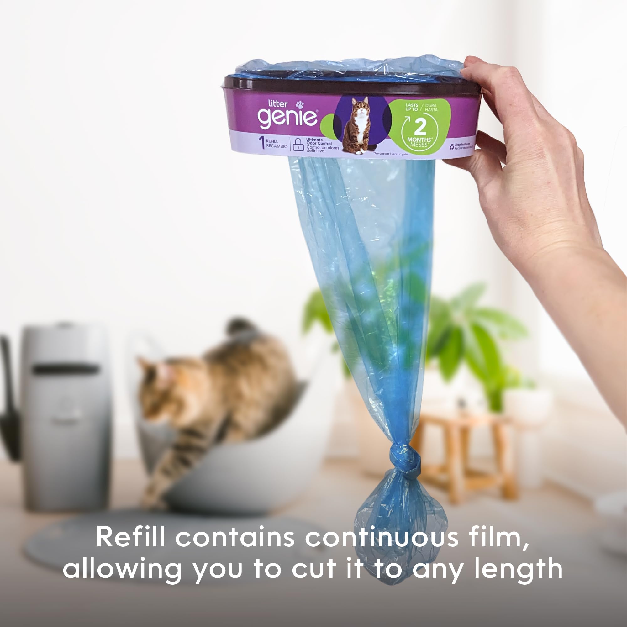 Litter Genie compatible pails collection demonstrates versatile disposal options.