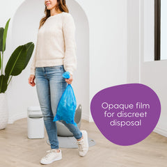 Litter Genie Easy Roll compatible with Platinum pails for convenience.