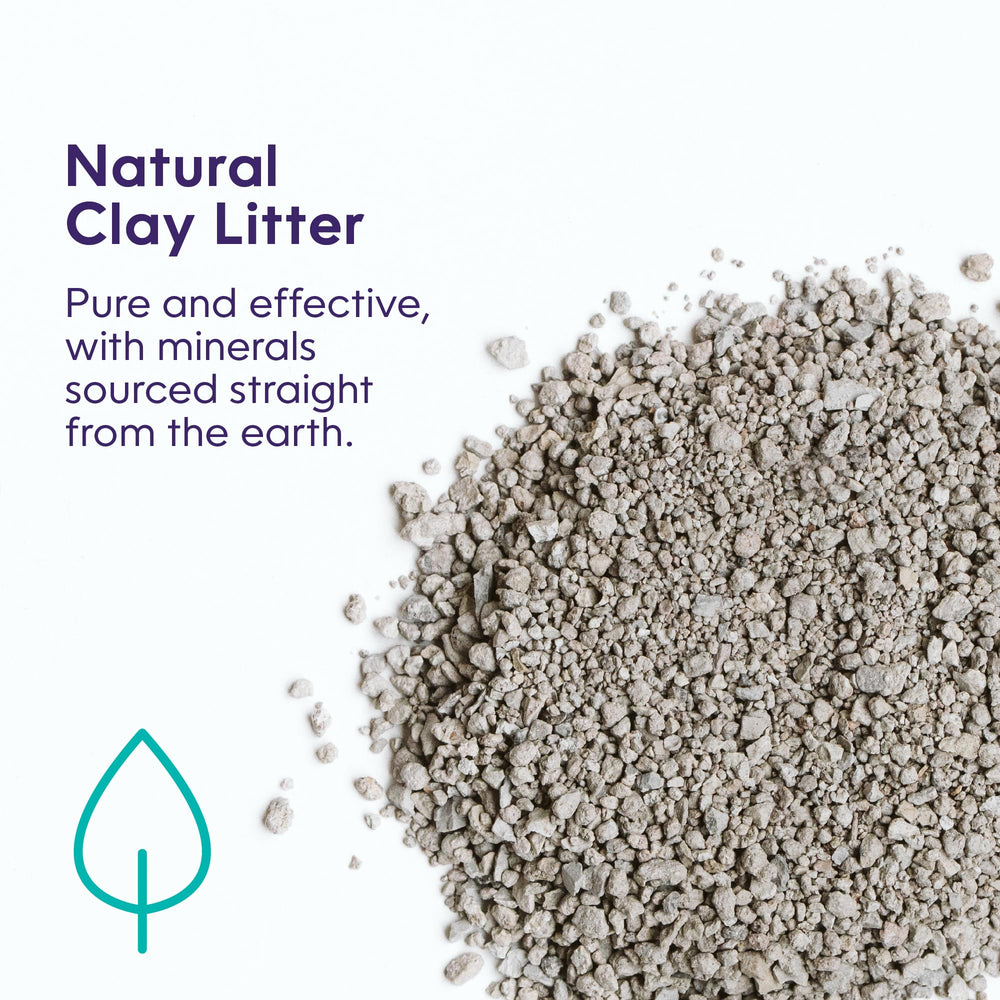 Litter Genie Light unscented litter low-dust formula reduces mess.