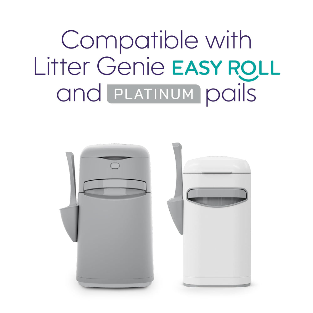 Litter Genie recyclable cardboard packaging emphasizes zero plastic packaging.