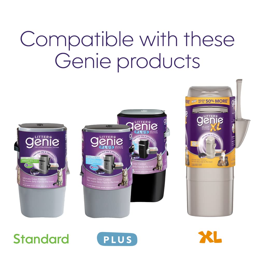 Litter Genie Refill easy to replace with knot and pull method