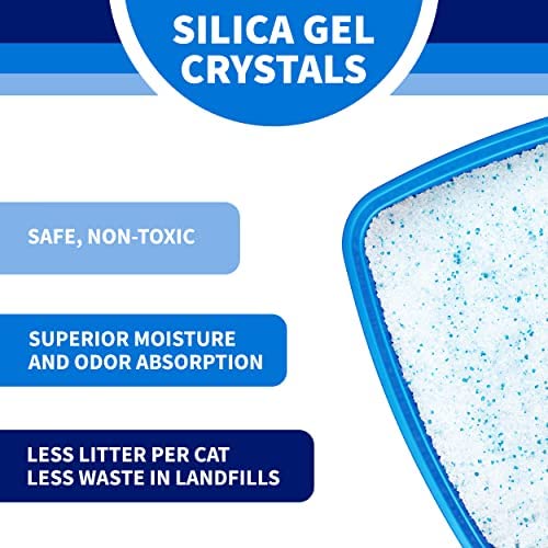 Litter Pearls low-dust formula keeps air cleaner and easier to breathe.