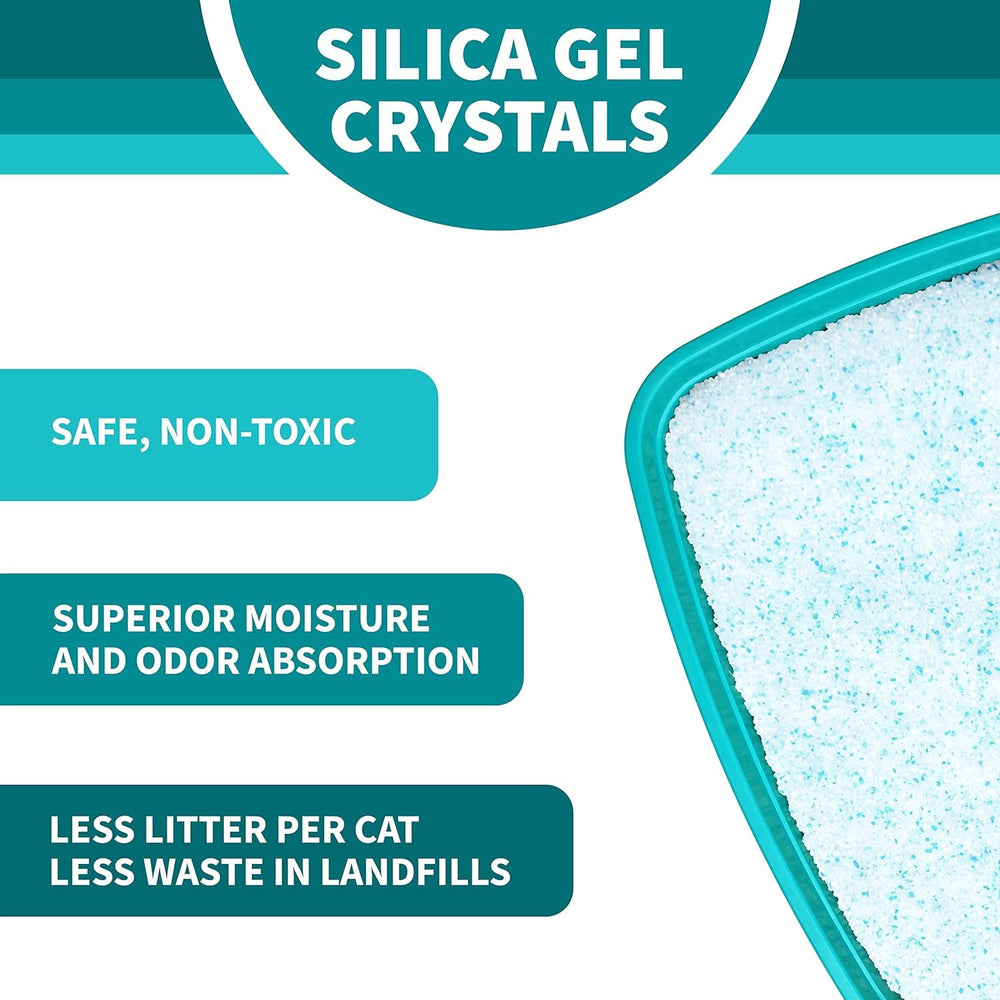 Litter Pearls Micro Fresh close-up reveals soft paw-friendly crystal texture.