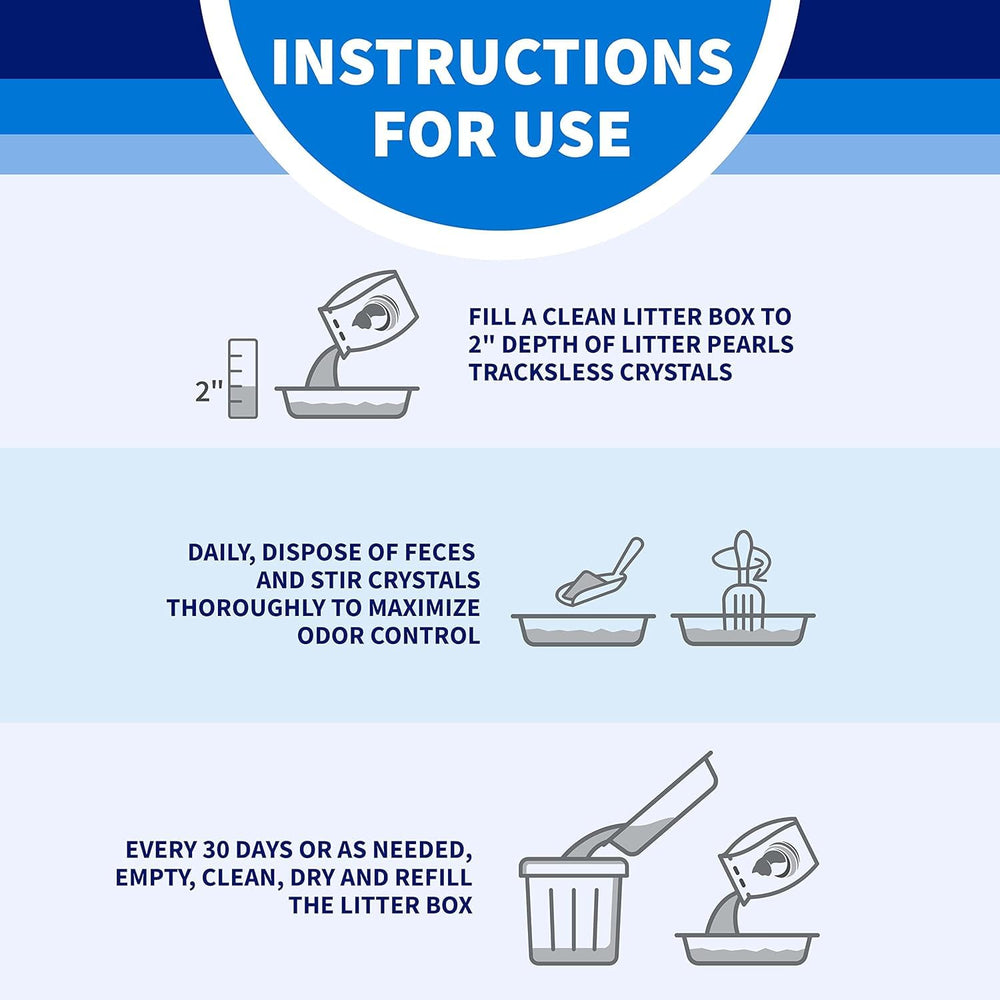 Litter Pearls multi-cat friendly setup – effective odor control in busy boxes.