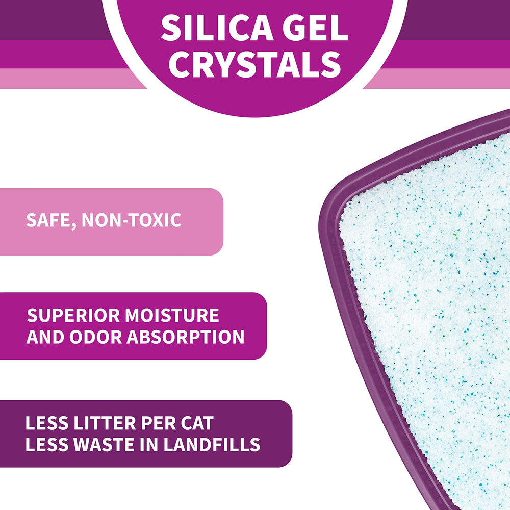 Litter Pearls odor-control on contact demonstrates ammonia odor neutralization.