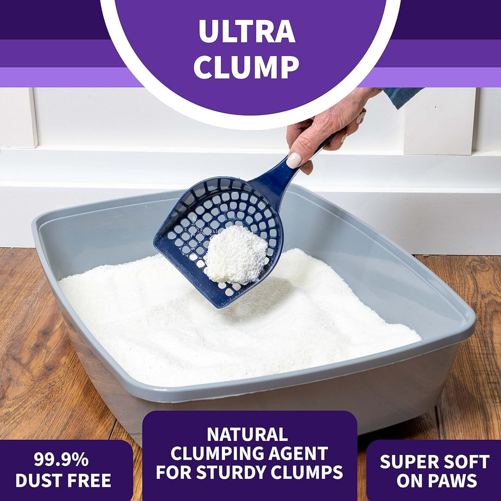 Litter Pearls Odorbond delivers 30-day odor control for multi-cat homes.