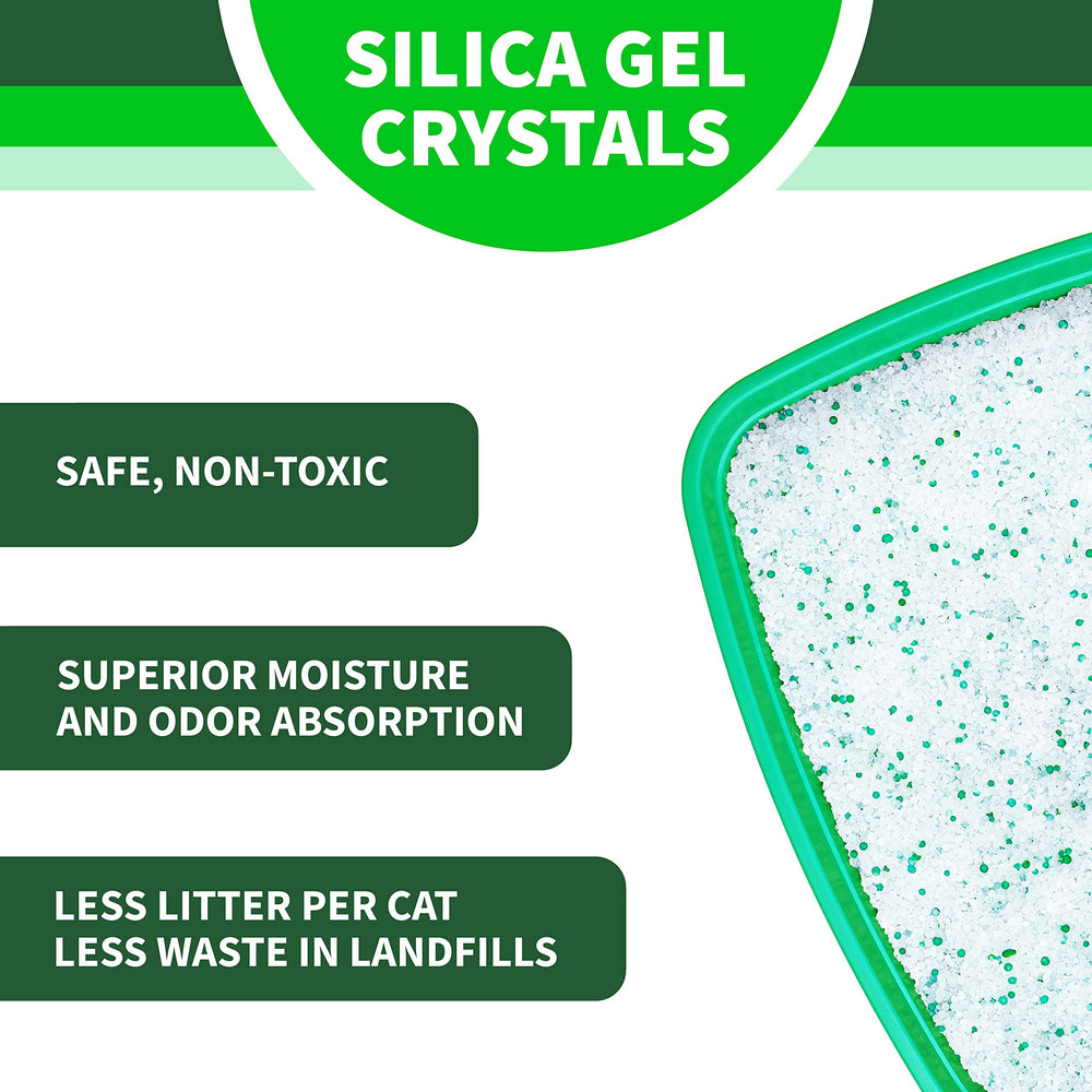 Litter Pearls Unscented option highlights fragrance-free cat comfort.