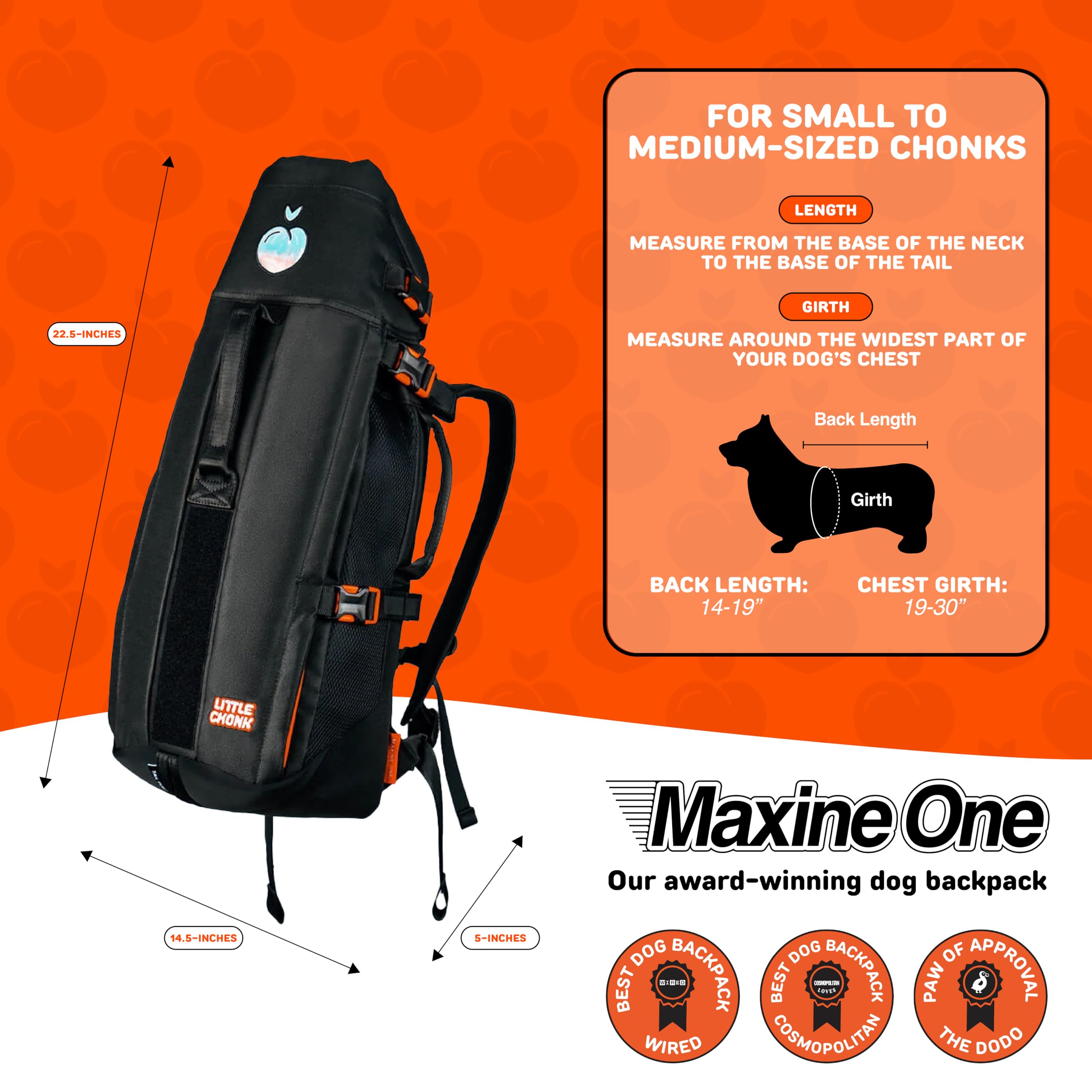 Soft elastane neck collar protects movement while keeping your dog comfy.