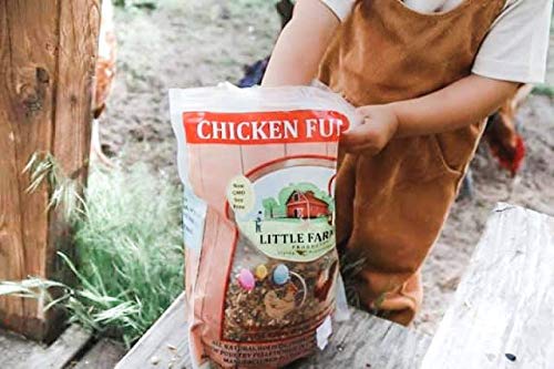 LITTLE FARMER Renew Non-GMO Poultry Complete blend visible in the mix.