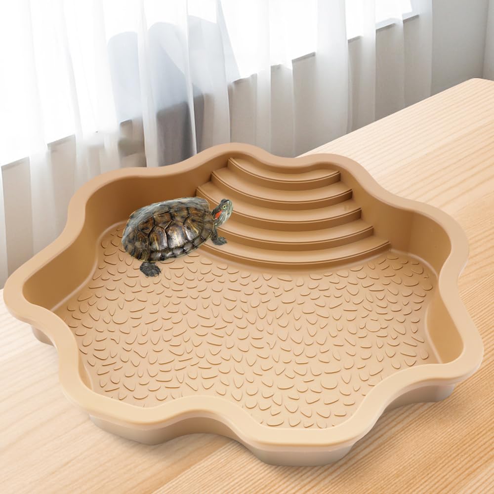 LIUZONGIN ABS resin durability ensures long-lasting, safe habitat accessory.