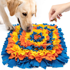 LiveKEY dog snuffle mat dense fleece closeup for durable enrichment