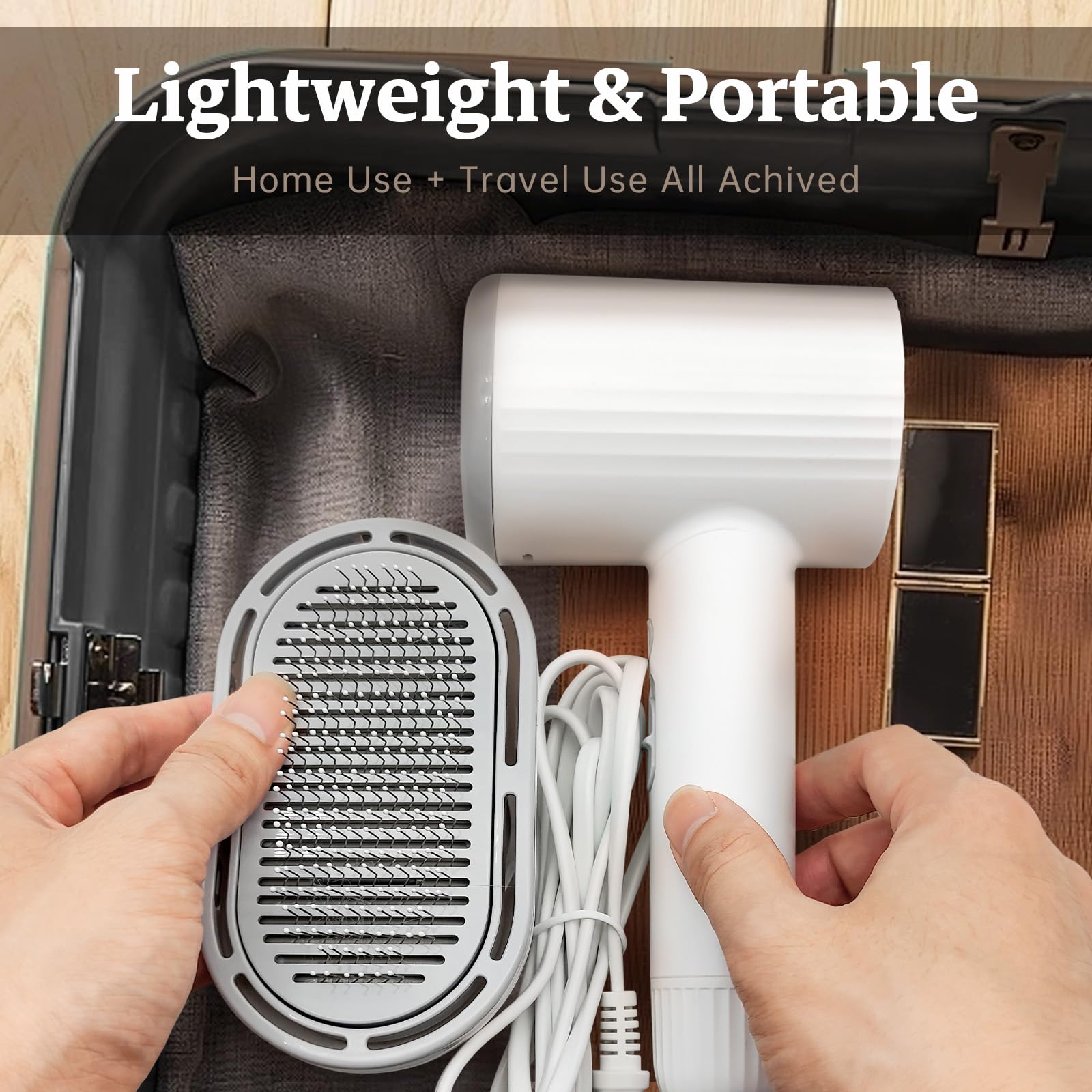 LIVEKEY ultra-light design with ergonomic handle enables comfortable sessions.